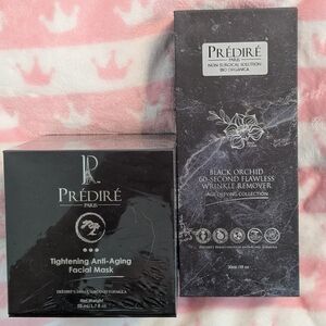 Predire Black Orchid Skincare Facial Mask & 60-Second Flawless Wrinkle Remover